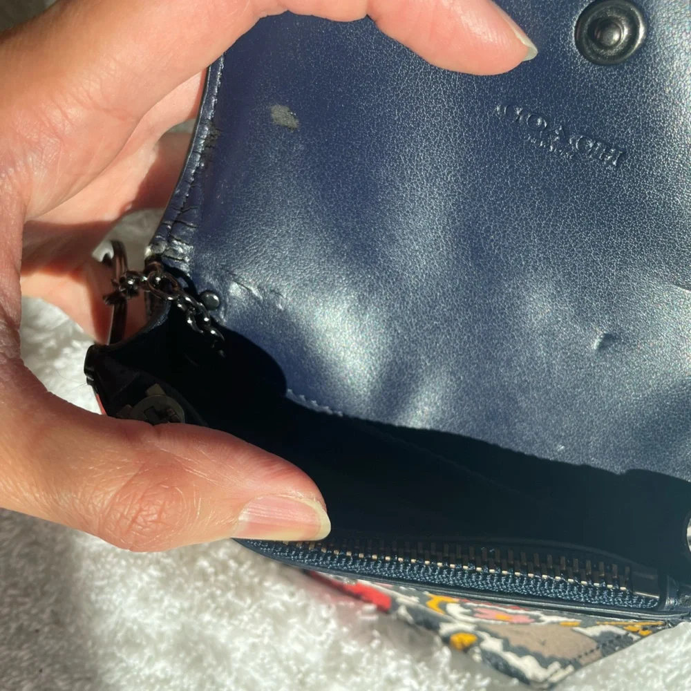 Coach New York Leather Wallet - Picture 6 of 7